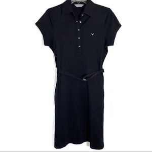 Callaway Black Short Sleeve Dress